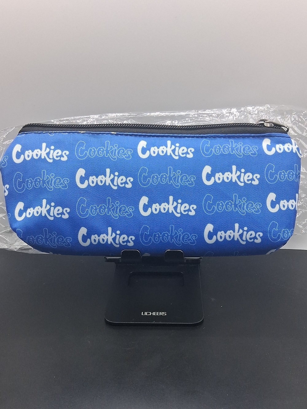 Cookies Blue Small Stash Bag  - Smell Proff Carrying Pouch